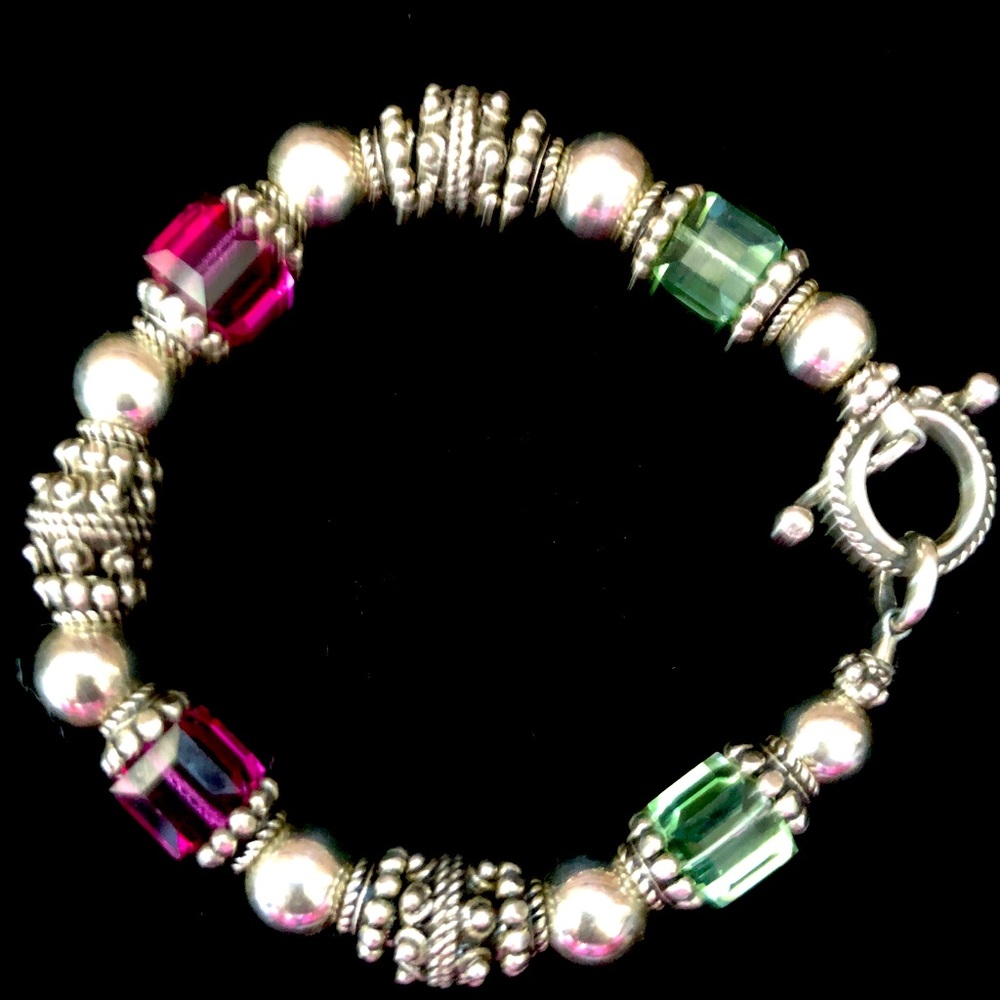 Beaded Bracelet Swarovski Crystals
